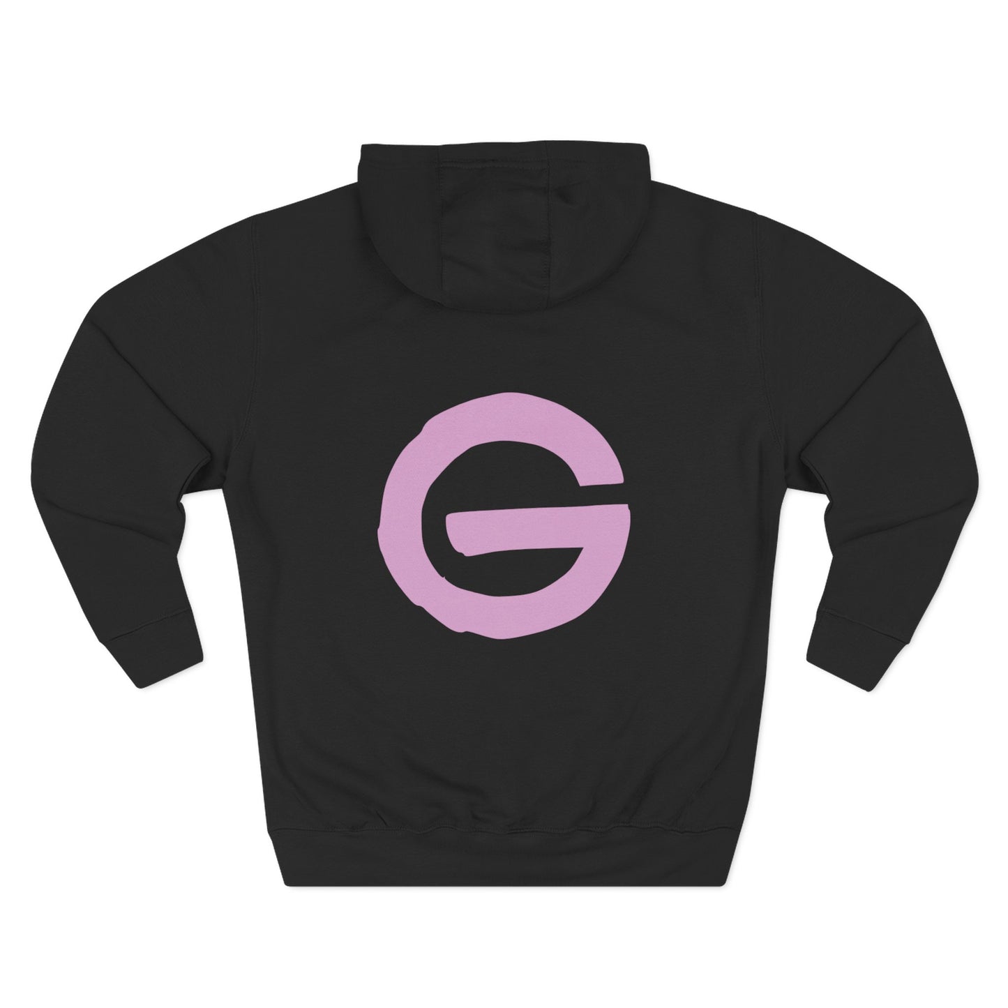 Minimalist Pink G Logo Hoodie