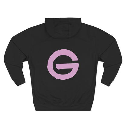 Minimalist Pink G Logo Hoodie