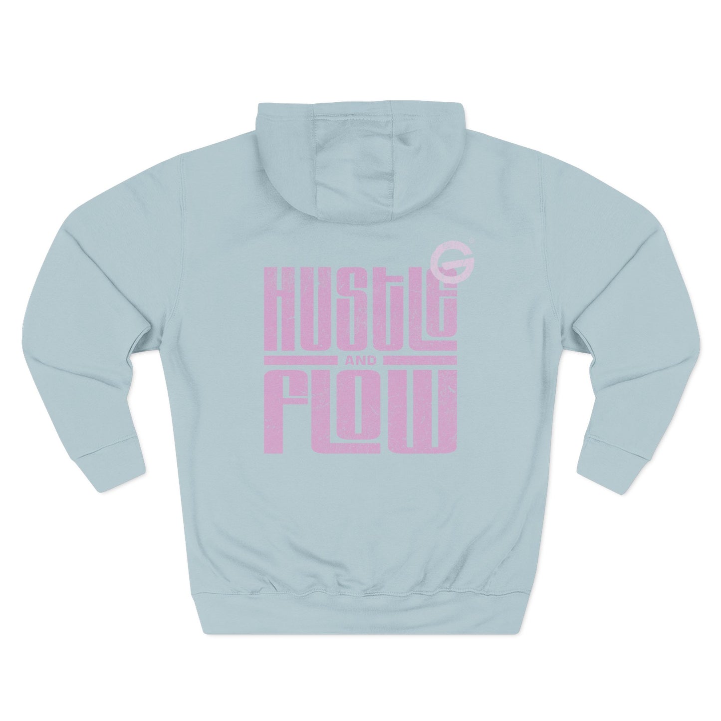 Hustle Flow Pink Graphic Hoodie
