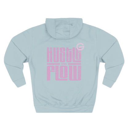 Hustle Flow Pink Graphic Hoodie