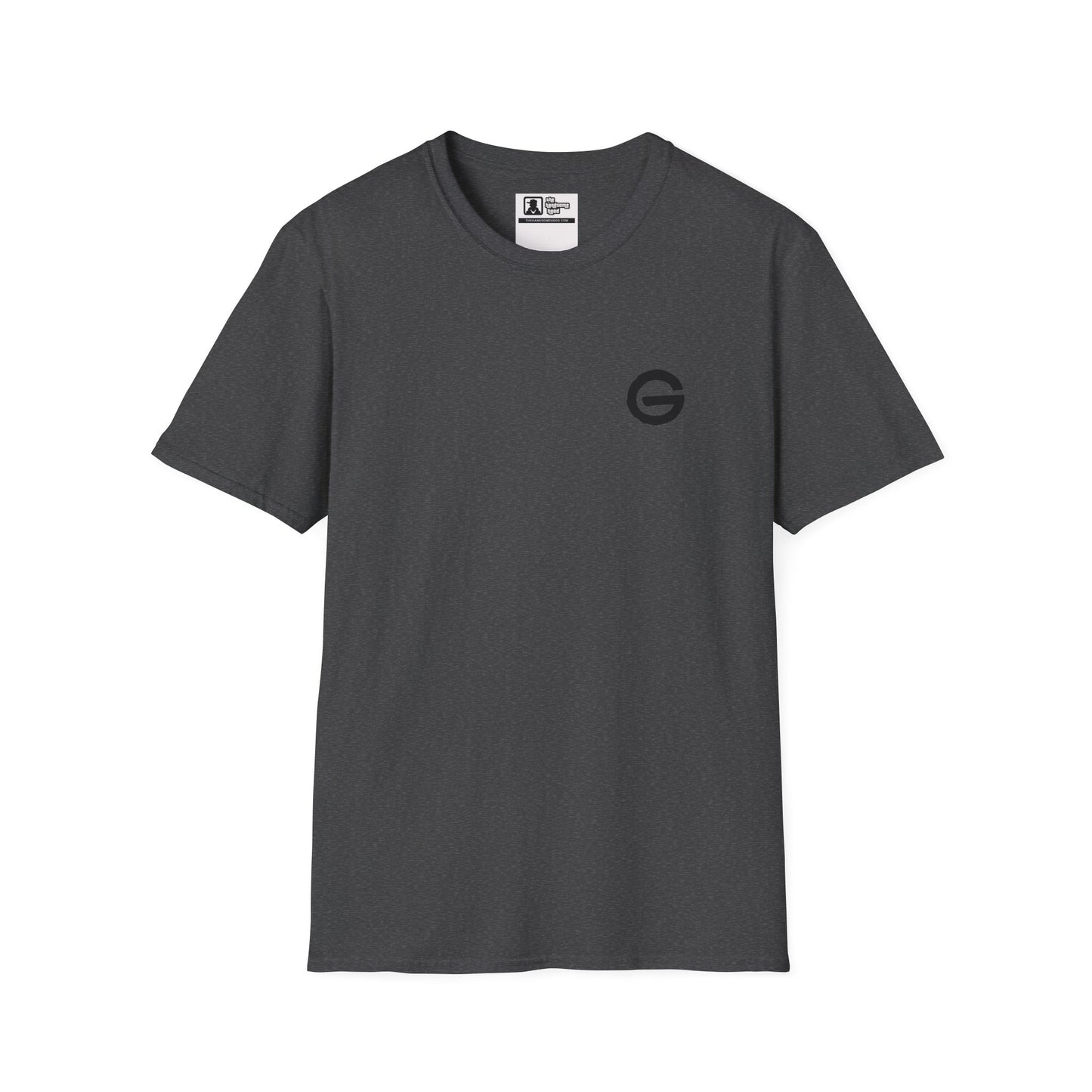 Minimal Monochrome Silhouette Logo Tee
