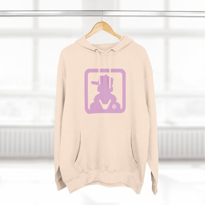 Pastel Pink Cat Hoodie