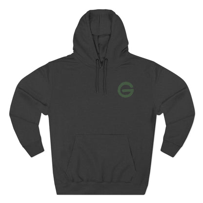 Minimalist Green 'G' Logo Hoodie