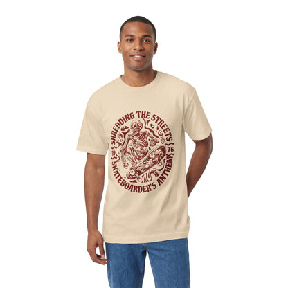 Skate Anthem Shredding Streets Tee
