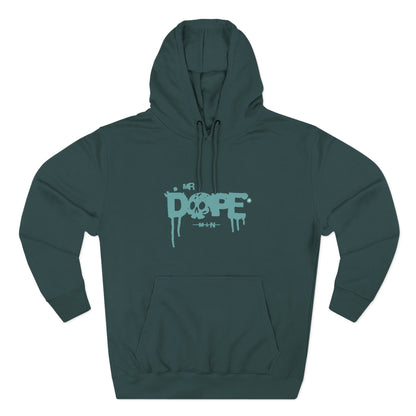 Dope Skull Fleece Hoodie Graphic Streetwear