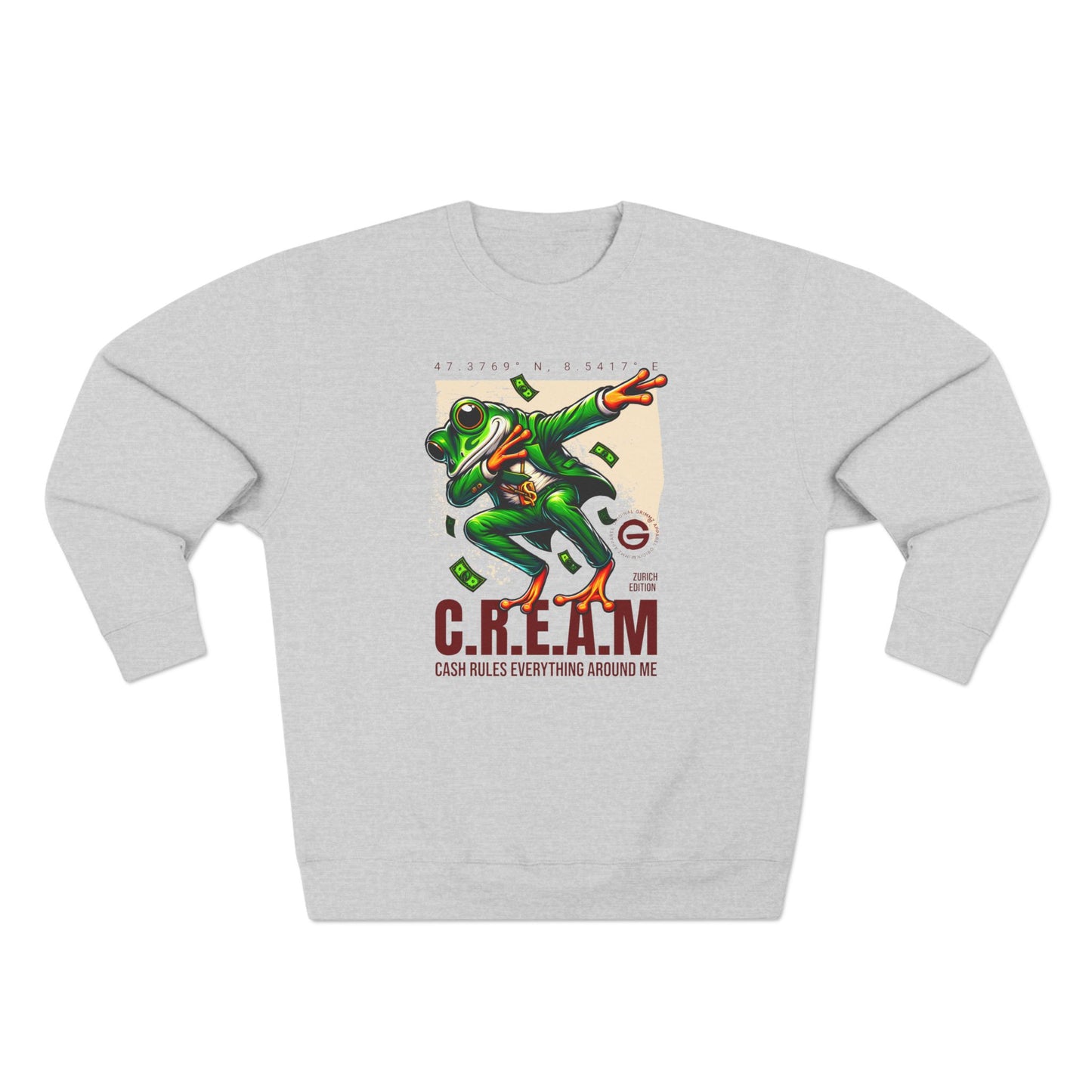 C.R.E.A.M. Frog Graphic Crewneck
