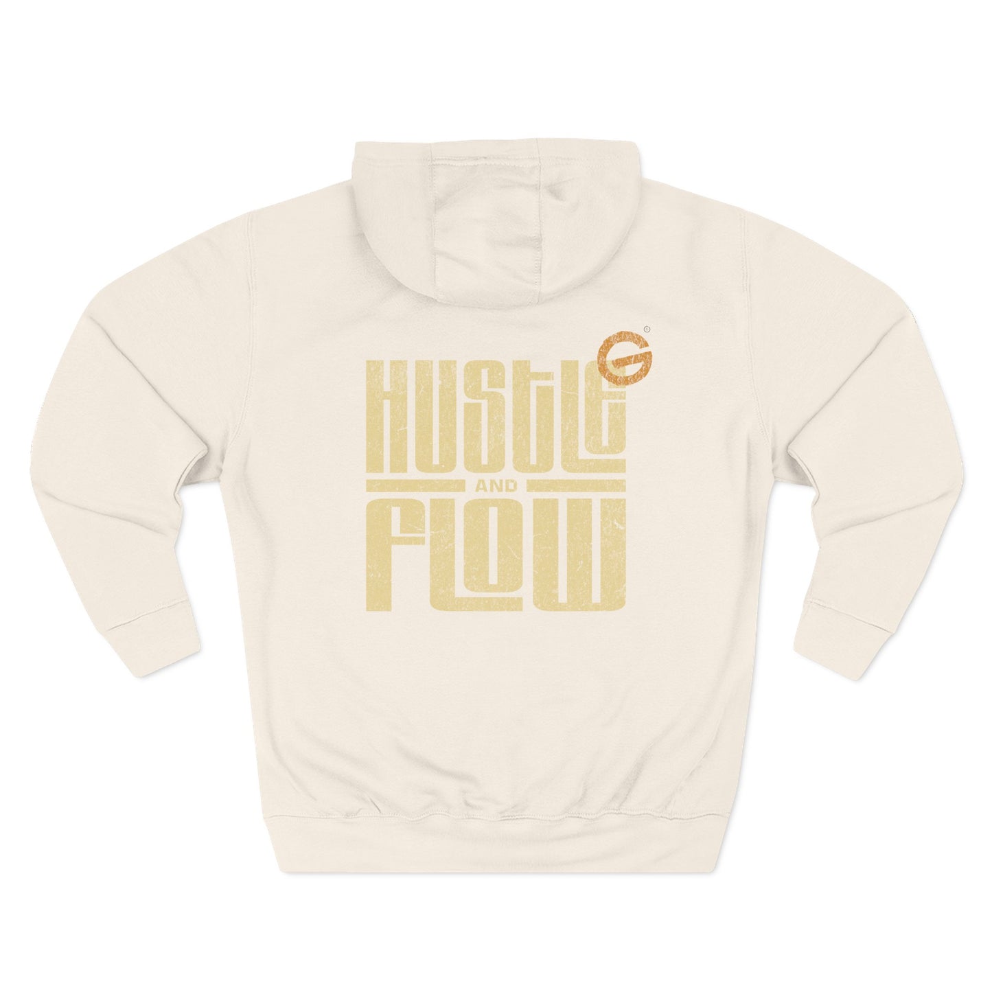 Hustle Flow Retro Gold Hoodie