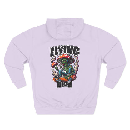 Flying High Mushroom Skateboard Hoodie