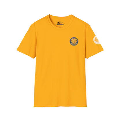 Glade Laksen Kvalitetsfisk T-Shirt — Vintage Salmon Fishing Tee