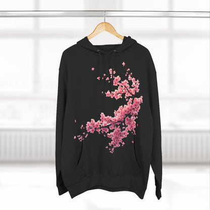 Three-Panel Fleece Hoodie