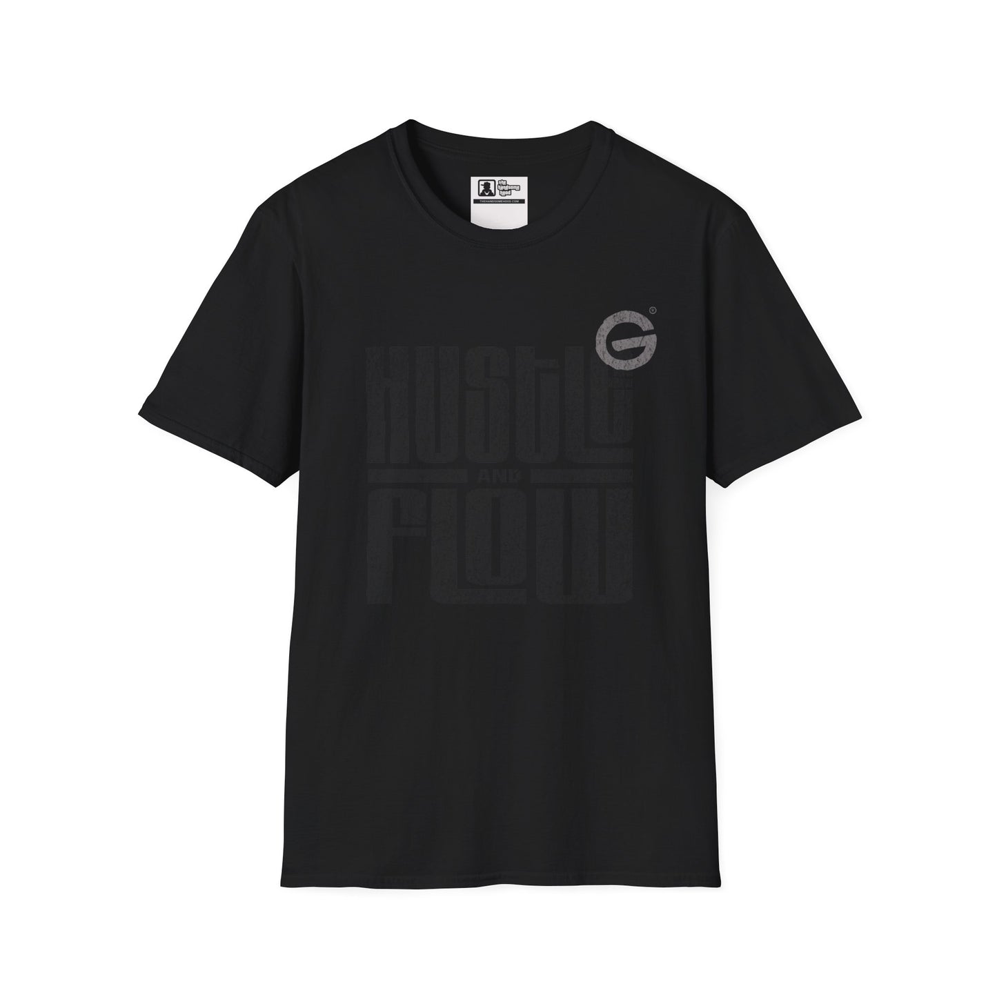 Hustle Flow Motivational Streetwear Tee