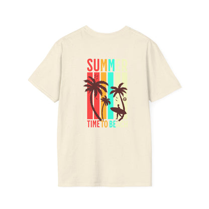 Retro Palm Surf Tee