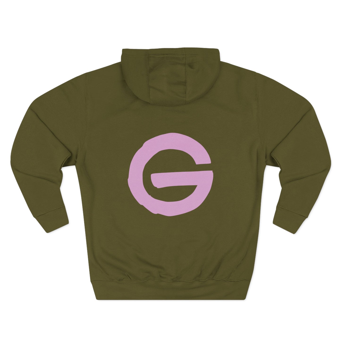 Minimalist Pink G Logo Hoodie