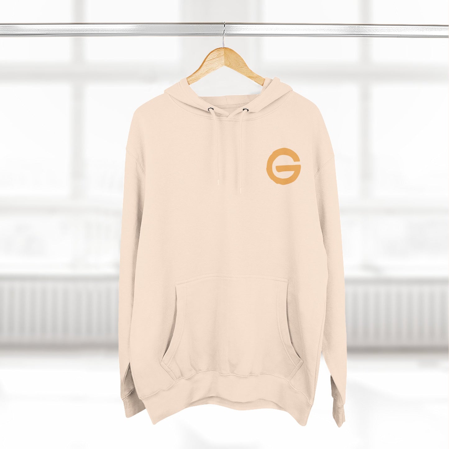 G Circle Logo Hoodie Minimalist