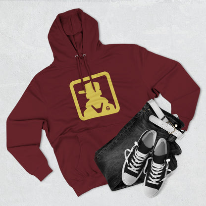 Gold Cowboy Western Hoodie Pullover