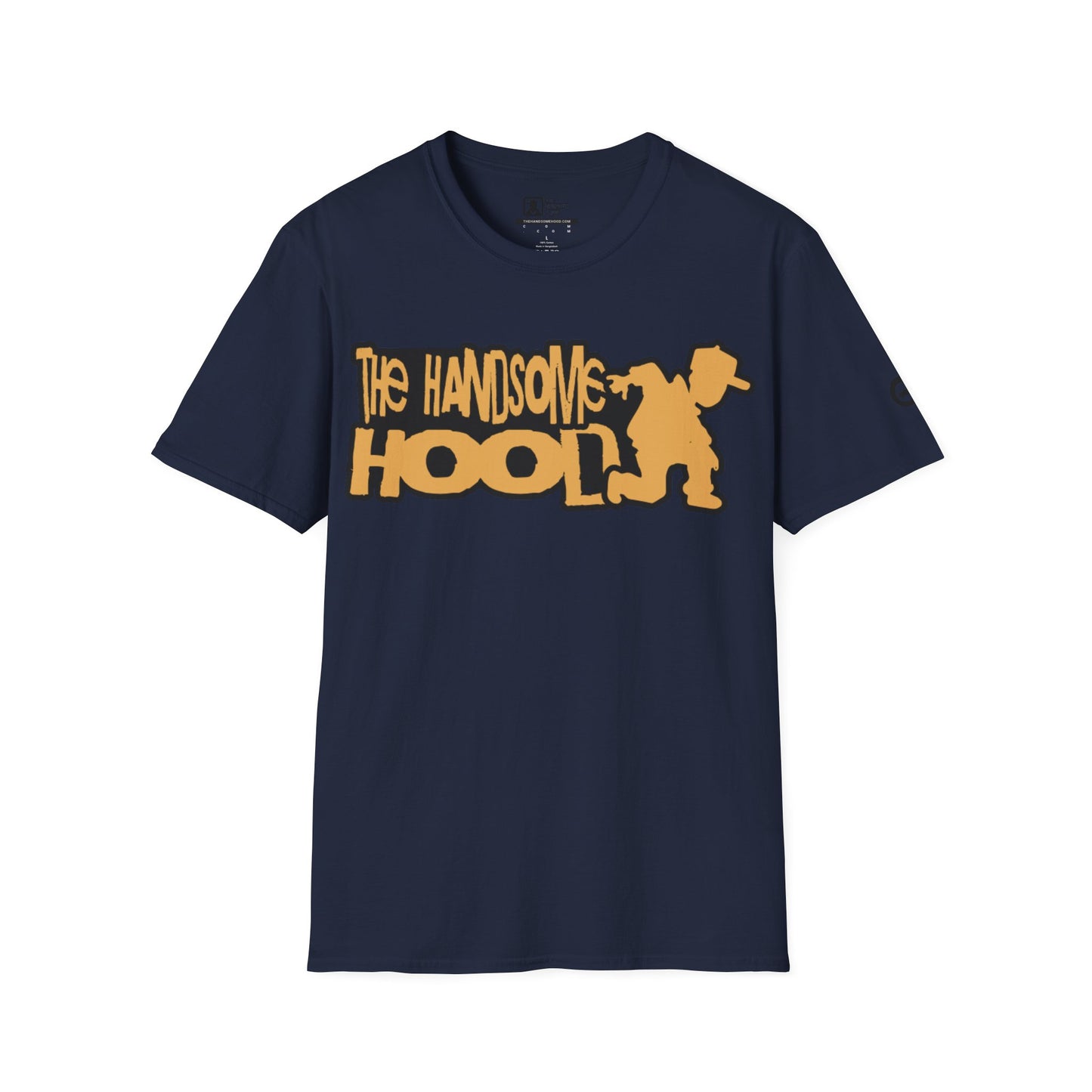 Handsomeschool Graphic T‑Shirt — 'The Handsome Hool' Retro Mascot Tee