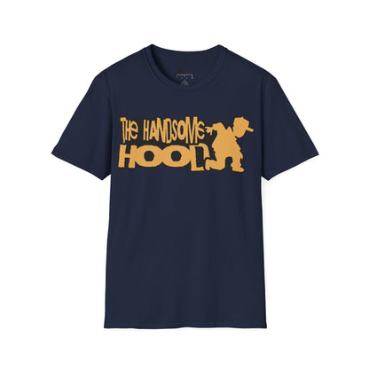 Handsomeschool Graphic T‑Shirt — 'The Handsome Hool' Retro Mascot Tee