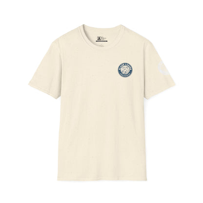 Glade Laksen Kvalitetsfisk T-Shirt — Vintage Salmon Fishing Tee