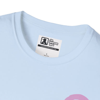 T-Shirt — Minimal Pink 'G' Logo Tee