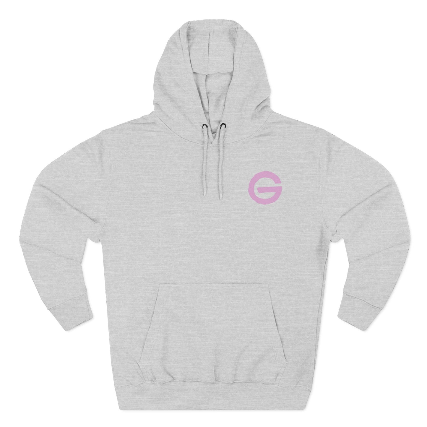 Minimalist Pink G Logo Hoodie