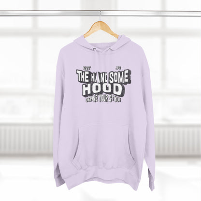 Handsome Hood Retro Script Hoodie