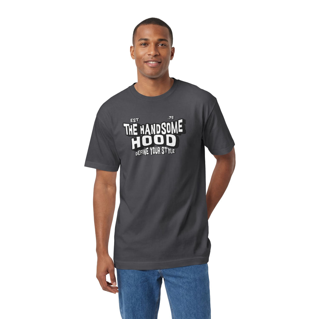 Graphic Tee — "The Handsome Hood" Retro Logo