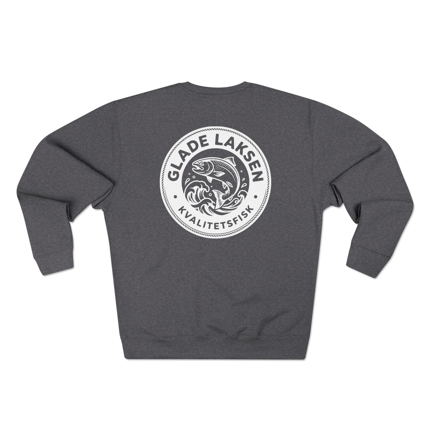 Glade Laksen Scandinavian Fishing Sweatshirt