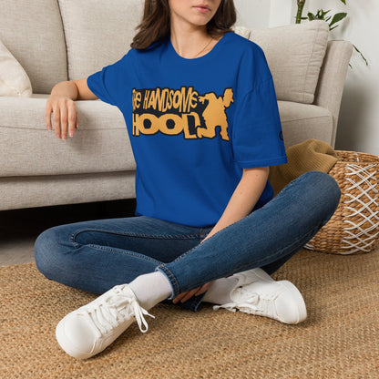 Handsomeschool Graphic T‑Shirt — 'The Handsome Hool' Retro Mascot Tee
