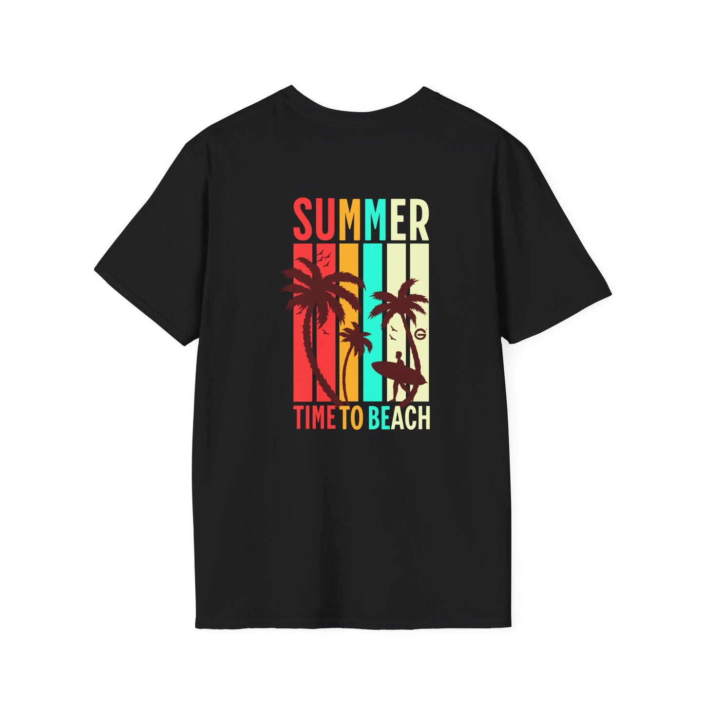 Retro Palm Surf Tee