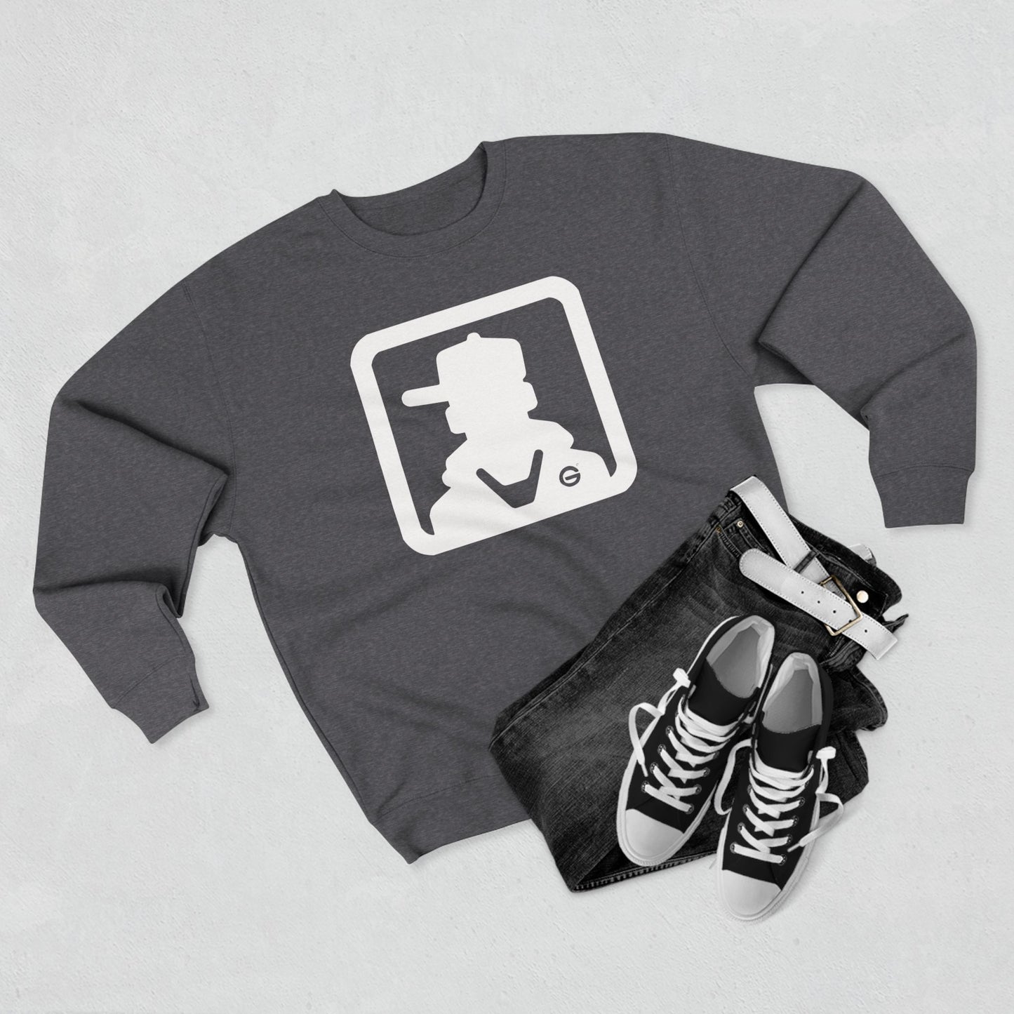 Sheriff Badge Western Crewneck Pullover