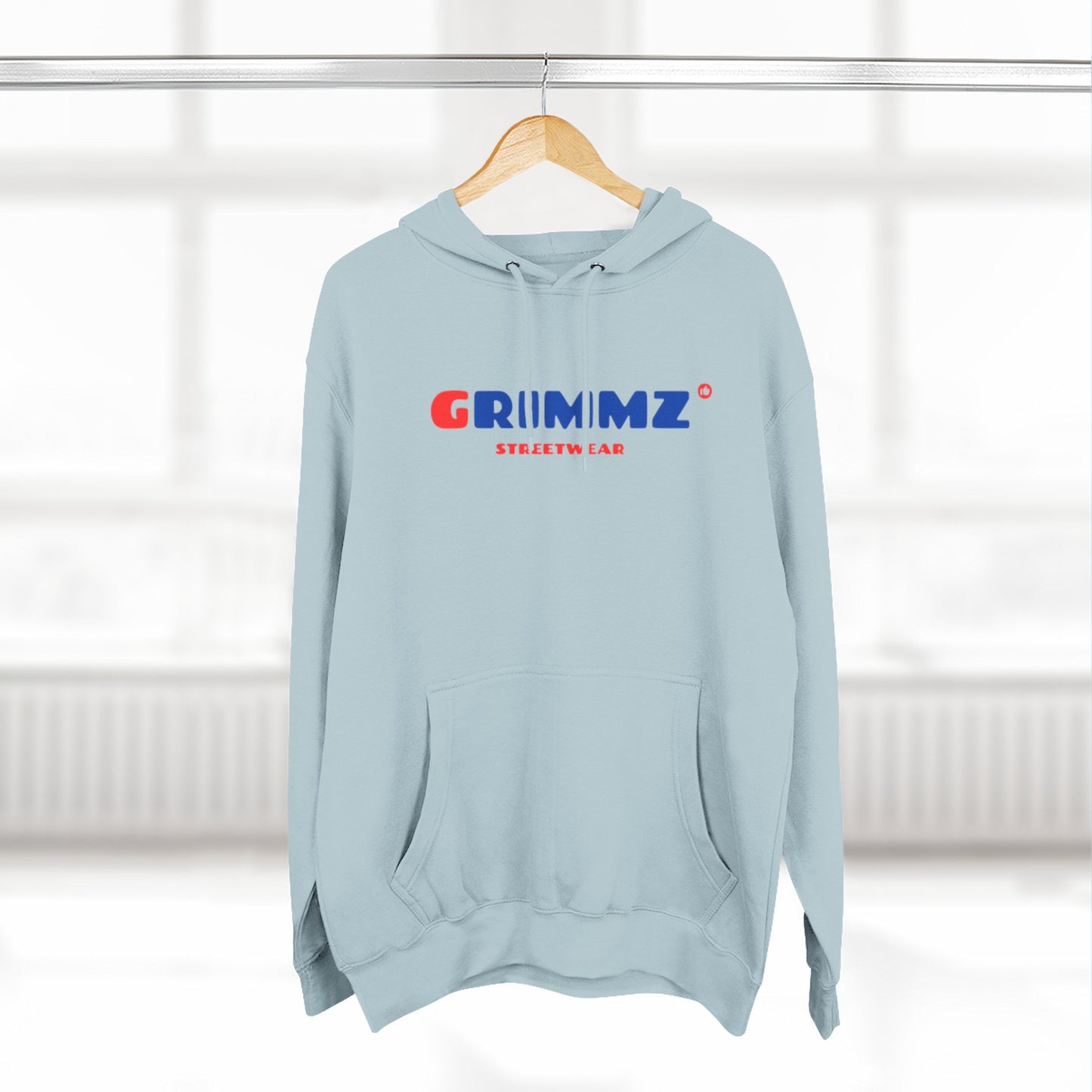 GRIIMZ Bold Red Blue Hoodie