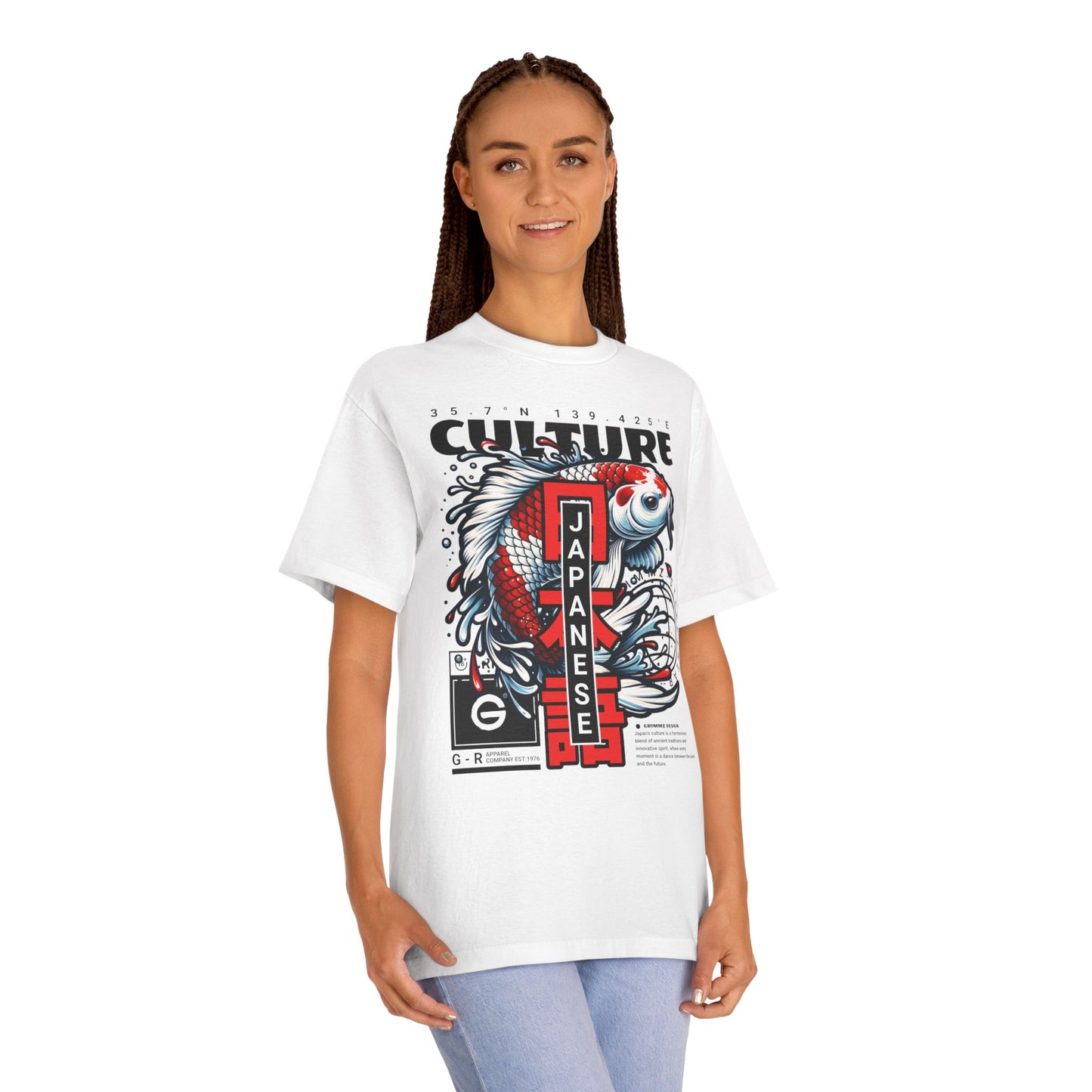 Japanese Koi Culture Graphic Tee