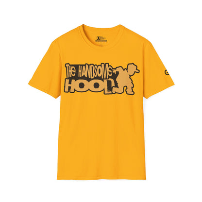 Handsomeschool Graphic T‑Shirt — 'The Handsome Hool' Retro Mascot Tee