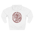 Skateboarders In Hell Graphic Hoodie — Retro Skate Circle Design