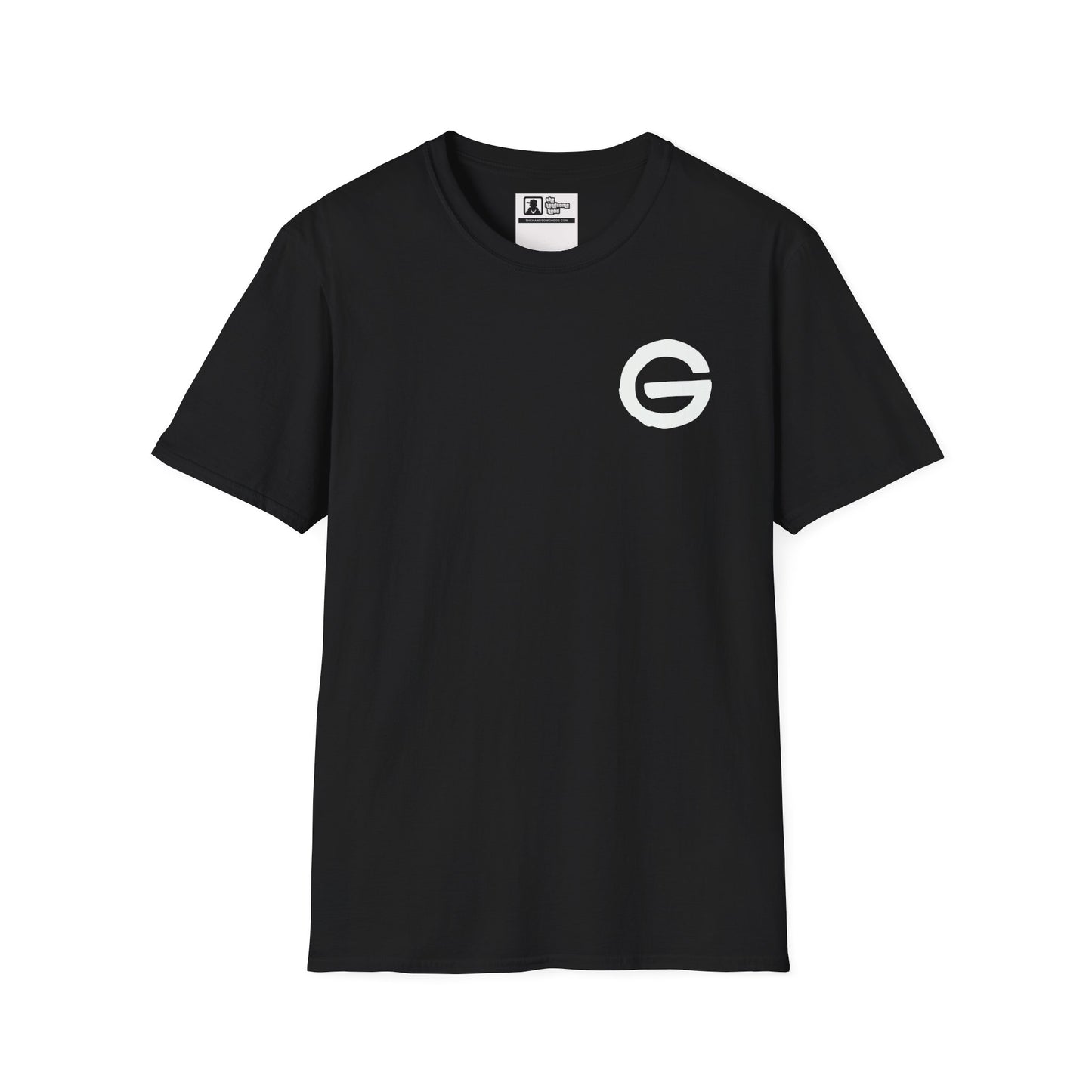 Plain White T-Shirt Minimal Crew Neck Tee