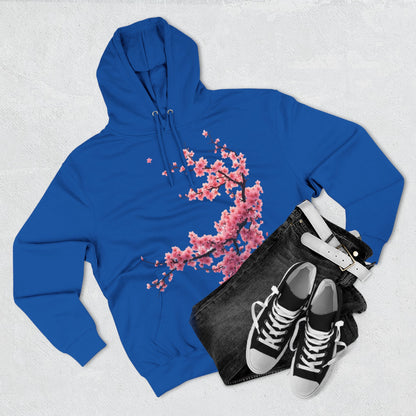 Three-Panel Fleece Hoodie