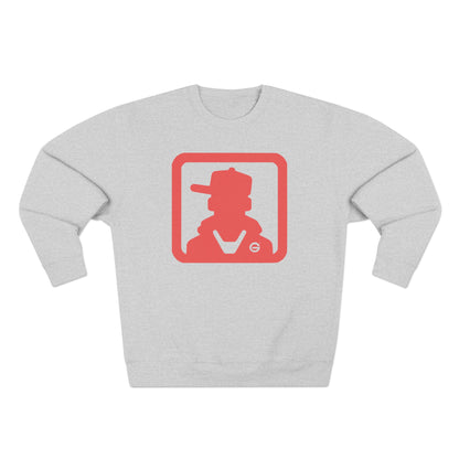 Vintage Firefighter Retro Crewneck Sweatshirt