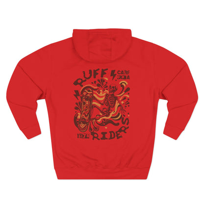 Ruff Riders Biker Skeleton Hoodie