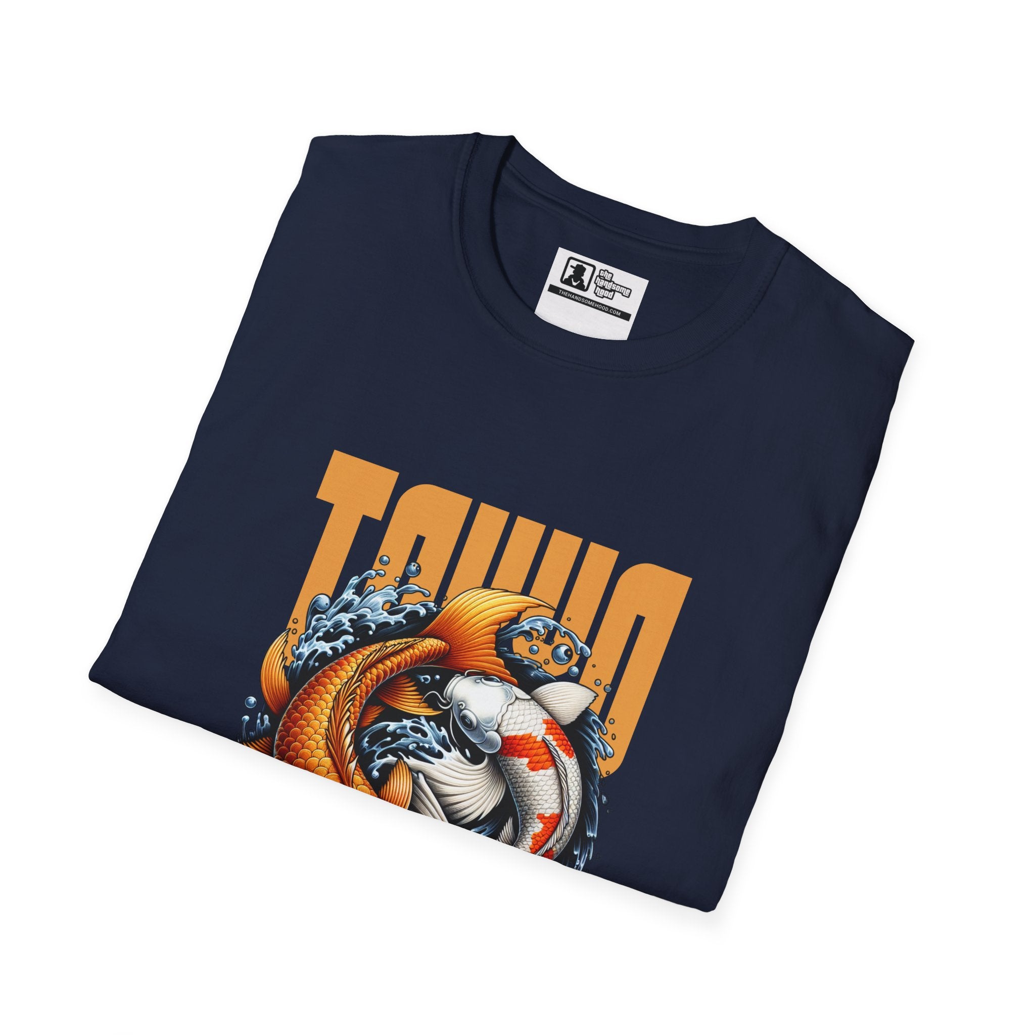 Tokyo Koi Graphic T-Shirt — Retro Japanese Fish Design