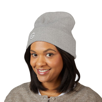 Yellow G Logo Knit Beanie