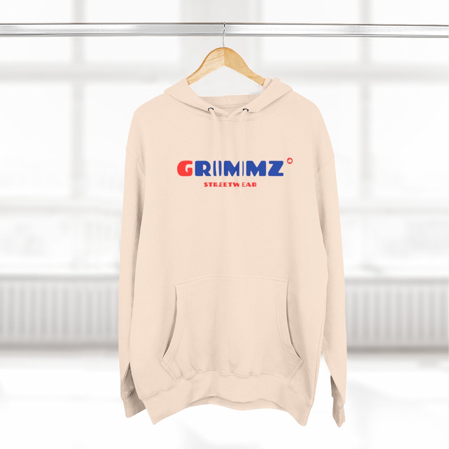 GRIIMZ Bold Red Blue Hoodie