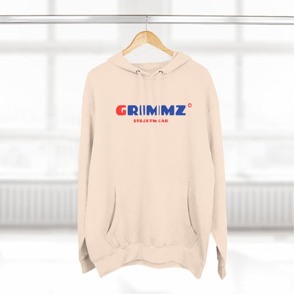 GRIIMZ Bold Red Blue Hoodie