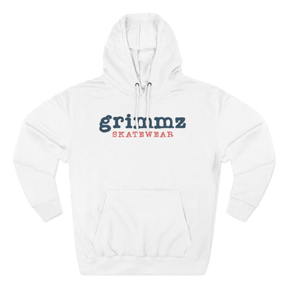 Grimmz Skatewear Fleece Hoodie — Vintage Skate Logo Pullover
