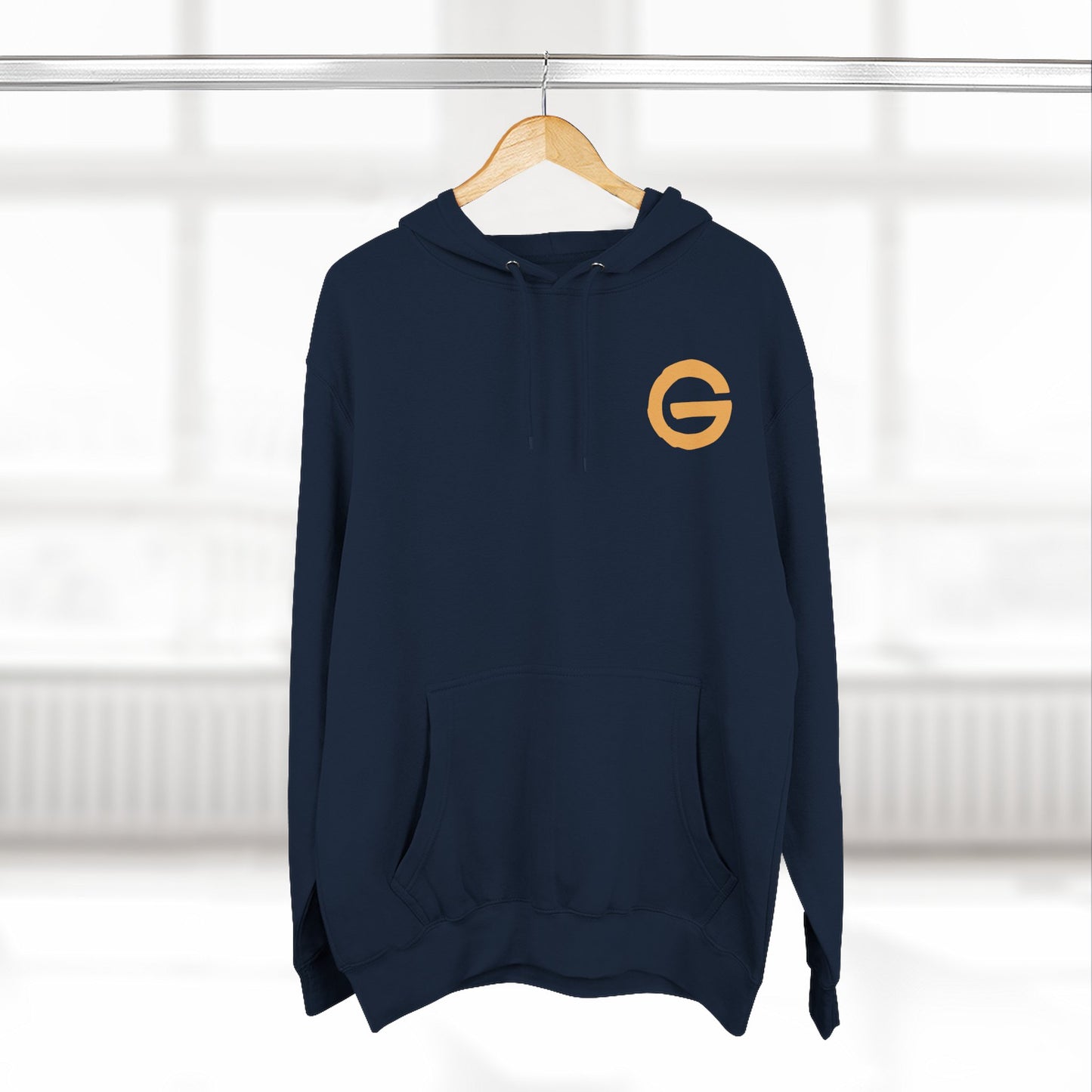 G Circle Logo Hoodie Minimalist