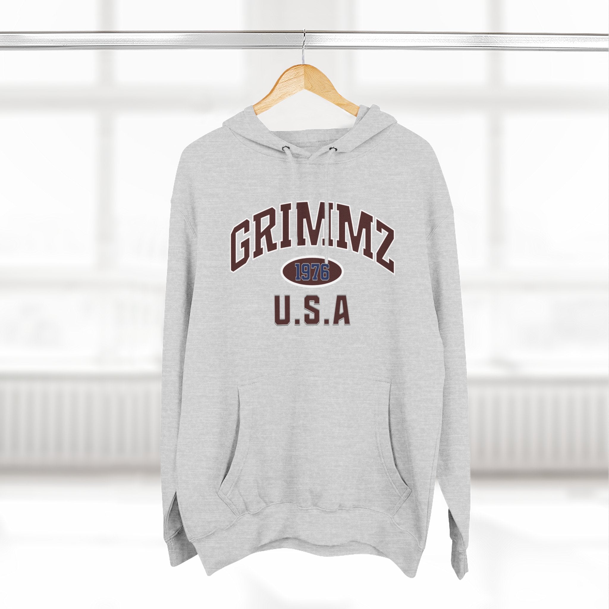 Grimmz U.S.A. Classic Fleece Hoodie