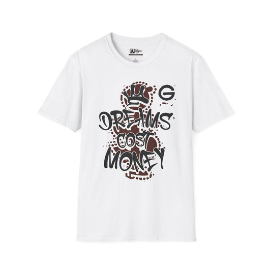 Dreams Cost Money Graffiti Tee