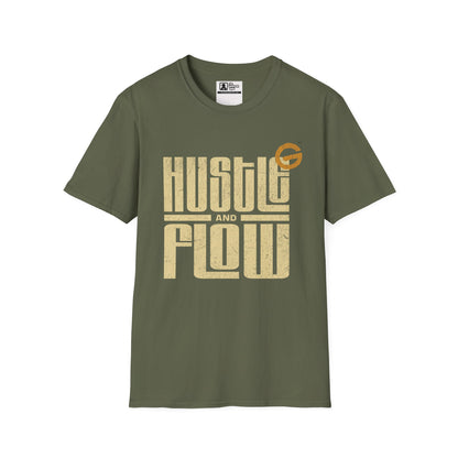 Hustle Flow Retro Gold Tee