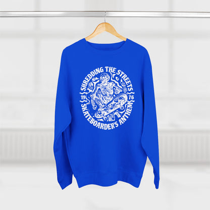 Skate Anarchy Shredding Streets Sweatshirt