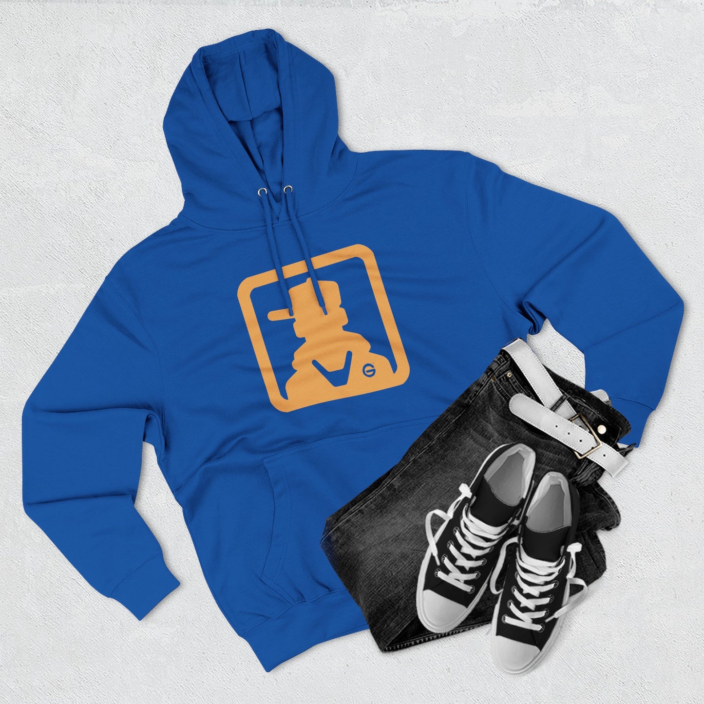 Western Cowboy Silhouette Hoodie