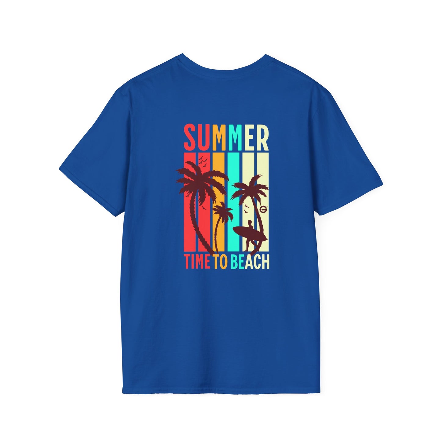 Retro Palm Surf Tee
